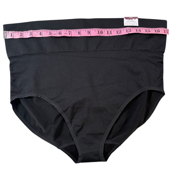 Lane Bryant Cacique Black High Waist Brief Panty Shapewear Control‎ Size 26/28 - Picture 4 of 5